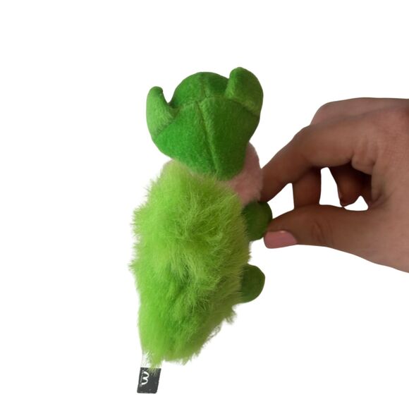 Vintage 2000s Neopets Plush – Green Wocky Cat (McDonald’s Toy) - Picture 5 of 9